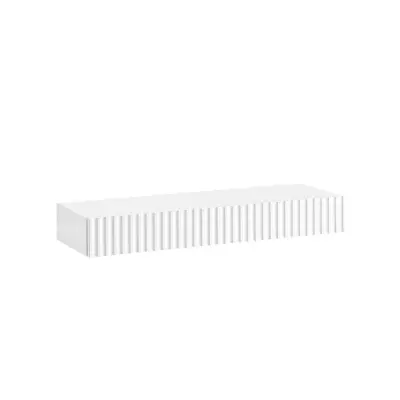 Moderna Zidna Polica s Ladicom i LED Rasvjetom s Senzorom Pokreta 60x20x8cm FHK38-W