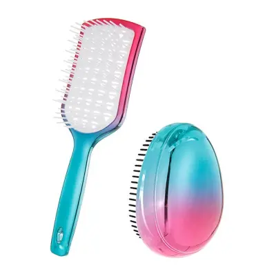 High-Value Fluffy Styling set češljeva (2 kom.) - Raščešljavanje i masaža vlasišta Miješane boje