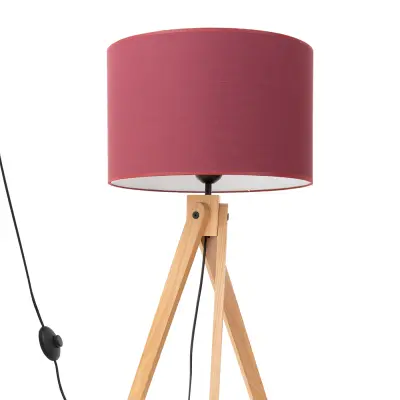 Podna lampa NATT bordo