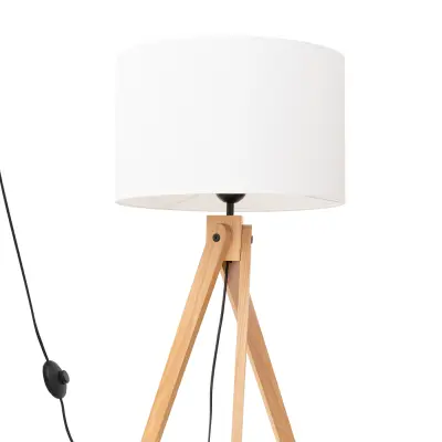 Podna lampa NATT bijela