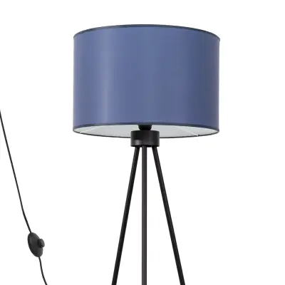 Podna lampa NEVIA mornarsko plava