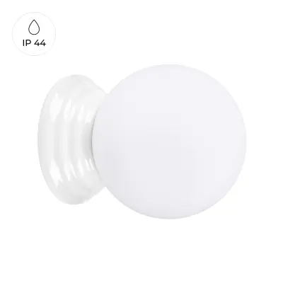 Zidna lampa ZORI bijela IP44