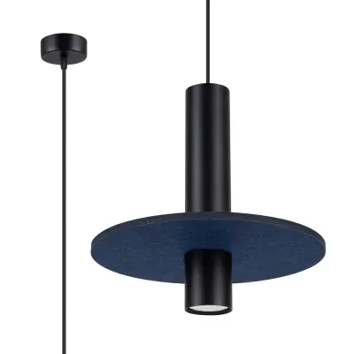 Visilica PELTA 1 crna/plava