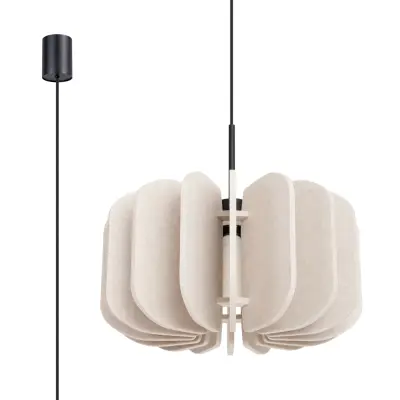 Viseća lampa MULA 45 bež