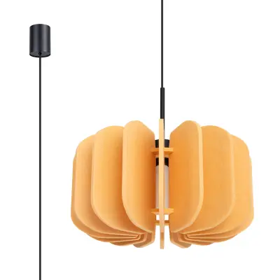 Viseća lampa MULA 45 žuta