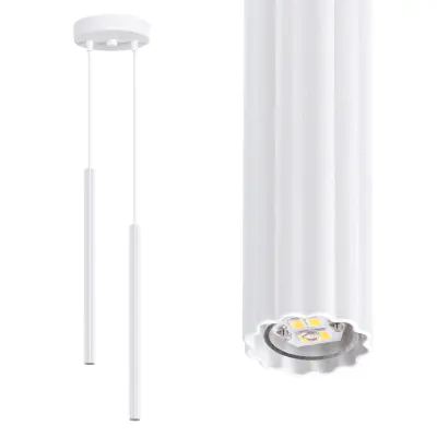 Viseća lampa ARCHE 2P bijela