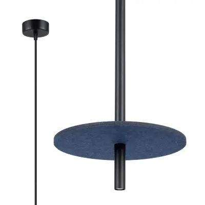 Viseća lampa FELTRO 1 crna/tamnoplava