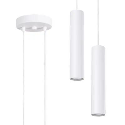 Viseća lampa LAGOS 2P bijela