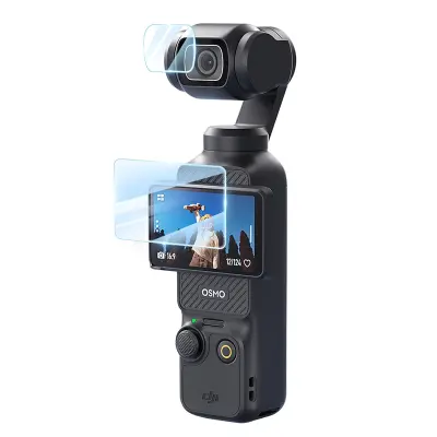Komplet zaštitnika zaslona od kaljenog stakla kompatibilan s DJI Pocket 3 - 2 seta Providna
