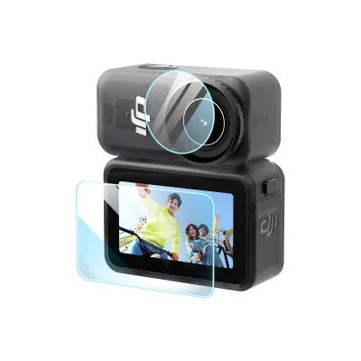 Komplet zaštitnih folija od kaljenog stakla (2 kompleta) za DJI Osmo Action 4/Osmo Action 3/Osmo Action Nano Providna