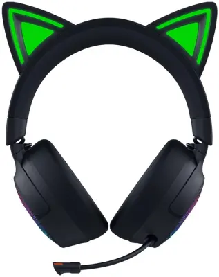 Slušalice Razer Kraken Kitty V3 Pro, crne