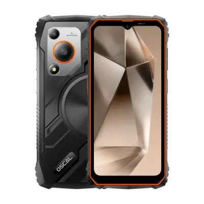 OSCAL MARINE 1 robusni pametni telefon 4GB + 128GB, narančaste boje