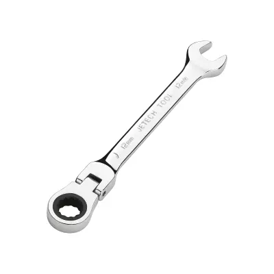 JETECH 12mm Fleksibilni ključ s odrazom, 12-točkovni, Chrome-V