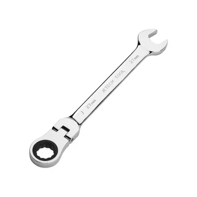 JETECH 27mm Fleksibilni ključ s odrazom, 12-točkovni, Chrome-V