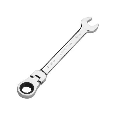 JETECH 24mm Fleksibilni ključ s odrazom, 12-točkovni, Chrome-V