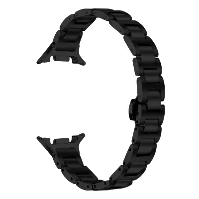 Metalni remen od nehrđajućeg čelika kompatibilan s Watch8/8 Classic - Uzak dizajn s leptir kopčom Crna