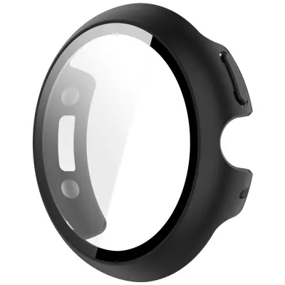 Zaštitna futrola kompatibilna s Google Pixel Watch 4 41mm - PC + Kaljeno staklo Crna
