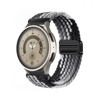 Pletena najlonska magnetska kopča za sat Kompatibilna sa Samsung Watch 7/6 Miješane boje