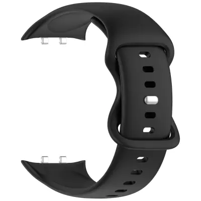 Silikonski zamjenski remen kompatibilan s Honor Watch X5 - Sportski remen Crna