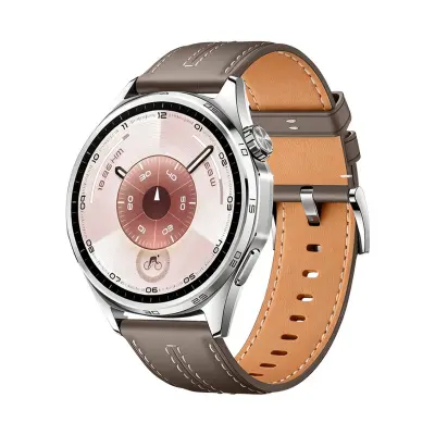 Premium Genuine Leather Watch Strap with Quick Release Pins - 22mm, Compatible with Huawei GT6 Siva