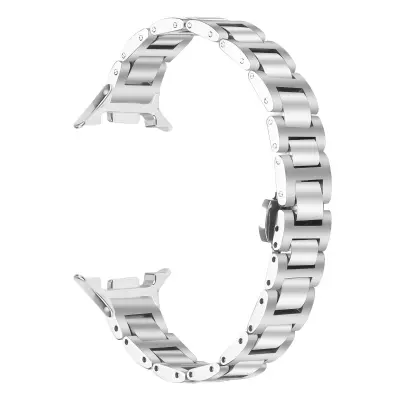Metalni remen od nehrđajućeg čelika kompatibilan s Watch8/8 Classic - Uzak dizajn s leptir kopčom Srebrna