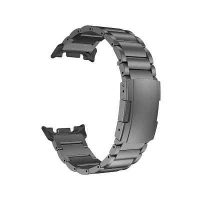 Remen od legure titana kompatibilan sa Samsung Watch 8/8 Classic - Kopča za kornjaču s tri perle Siva