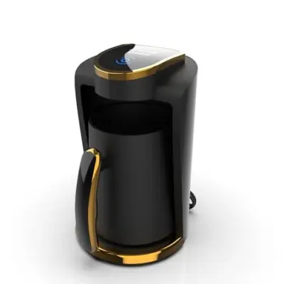 Inca IKM-01 turski aparat za kavu, 0,25 l, crna i zlatna
