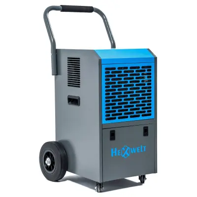 Industrijski odvlaživač zraka Hexwelt HW-70L – 70 L/dan, kompresorski,