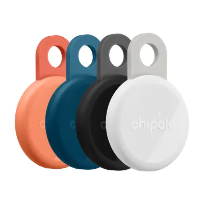 Lokator CHIPOLO LOOP, 4 komada, 4 boje