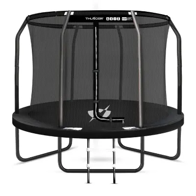 Vrtni trampolin – 305 cm, s unutarnjom zaštitnom mrežom, ljestvama, setom THUNDER® ELITE 10FT