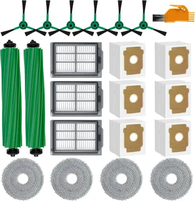 Set zamjenskih dodataka kompatibilan s usisavačem iRobot Roomba Plus 405 Višebojna