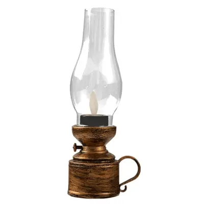 LED starinska petrolejka | VINTALUM Brončana