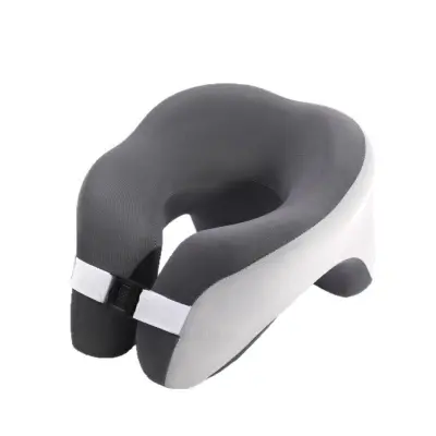 Ergonomski uredski jastuk za drijemanje - Višenamjenski jastuk za spavanje od memorijske pjene za stol Siva
