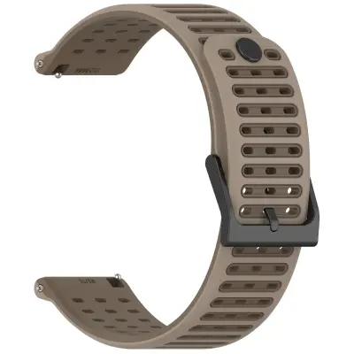 Narukvica za sat od tekućeg silikona širine 22 mm, kompatibilna sa Suunto Vertical 2 - Više boja Smeđa