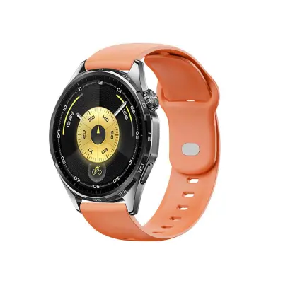Narukvica od fluoroelastomera od 22 mm kompatibilna s Huawei GT6 Pro & GT5 - Više boja Narančasta