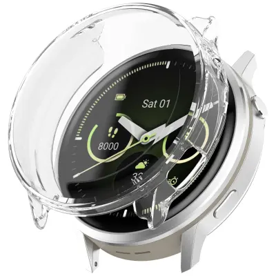 Full Coverage TPU Protective Case Compatible with Garmin Venu 4 (41/45mm) Prozirna