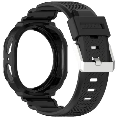 Crna TPU povezana narukvica kompatibilna sa Samsung Galaxy Watch8 40mm Crna