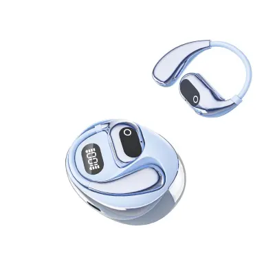 Smart AI Translation Bluetooth Earphones - Real-time 156 Languages Translation, Compatible with All Bluetooth Devices Plava
