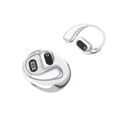 Smart AI Translation Bluetooth Earphones - Real-time 156 Languages Translation, Compatible with All Bluetooth Devices Srebrna+Bijela