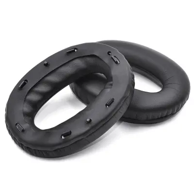 2 komada jastučića za uši kompatibilnih sa Sony WH-1000XM2 / MDR-1000X, zamjenski jastučići Crna
