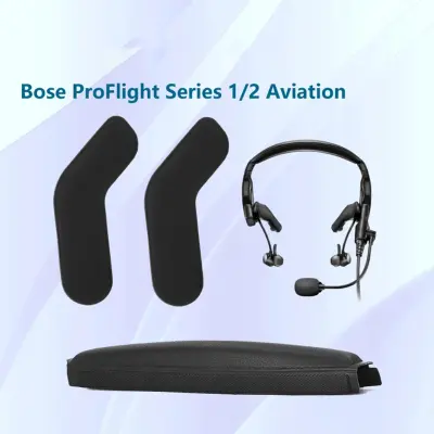 Bose ProFlight Series 1/2 zrakoplovne slušalice set dodataka - zamjenski dijelovi Crna