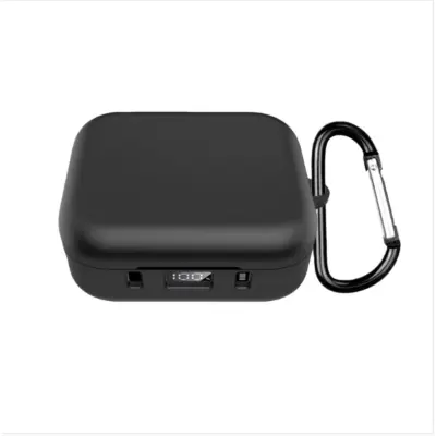 Futrola za Bluetooth slušalice Soundcore P41i: Silikonska zaštitna navlaka, protiv pada i prašine Crna