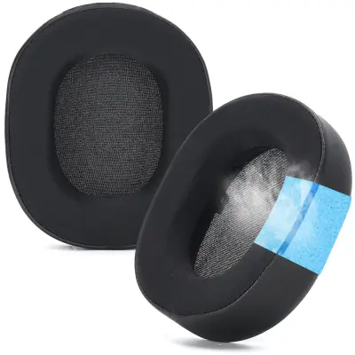 2 kom. crni jastučići za uši s hlađenjem kompatibilni s Corsair HS55 HS55 PRO HS65 slušalicama Crna
