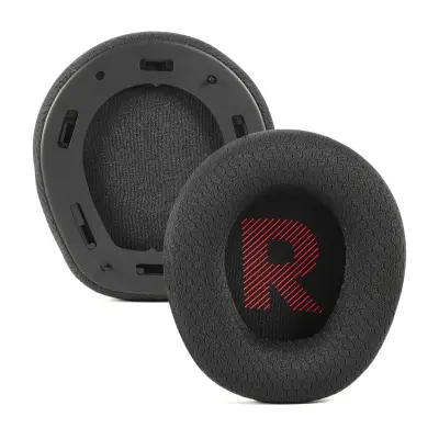 2 kom. crni jastučići za uši s nogometnom mrežom kompatibilni s JBL Quantum 100 - Zamjenski jastučići za uši Crna