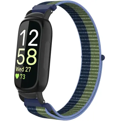 Najlonska omča na čičak kompatibilna s Fitbit Inspire 3 Višebojna