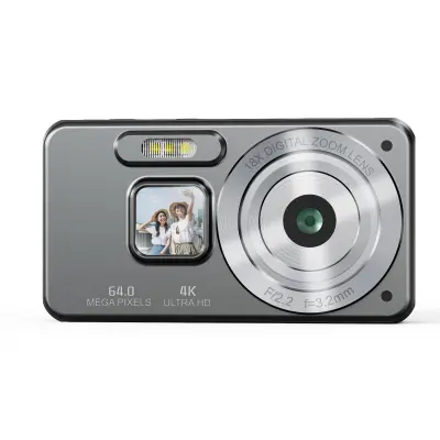 Digitalni fotoaparat visoke razlučivosti CCD sa zaslonom od 2,8 inča i TF karticom od 32 GB Crna