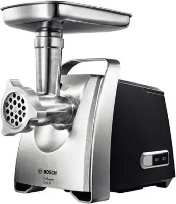 Rezalnik mesa Bosch MFW68660 inox, snažan 2000 W
