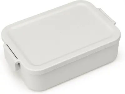 Brabantia Make & Take Lunchbox Medium Light Gray (1.1 L), 2-pack