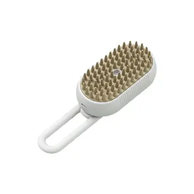 Pet Spray Massage Comb - Nježna njega za mačke i pse Bijela