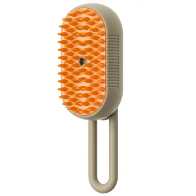 Pet Spray Massage Comb - Nježna njega za mačke i pse Narančasta